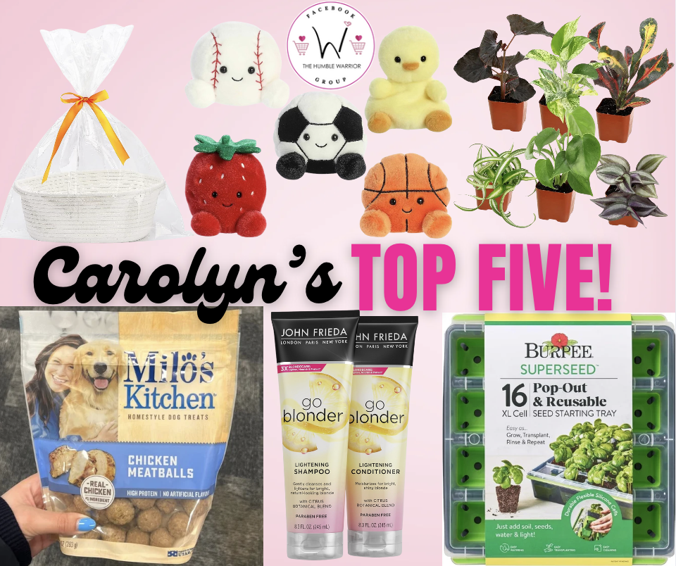 Carolyn’s Top Five!